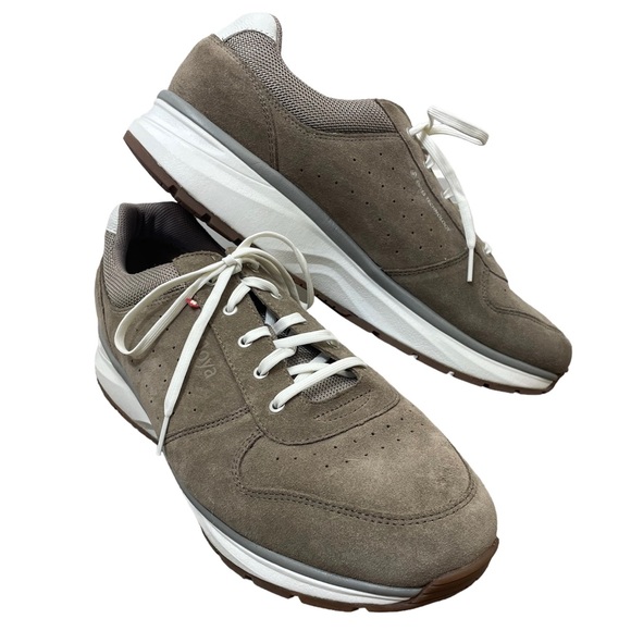 Joya Dynamo Classic M SR White Str 43 Light Brown Wlk Comfort Shoe Mens Size 14 - Picture 1 of 8